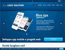 Tablet Screenshot of logicsolution.com